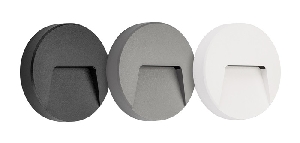 FANTASIA,3390060,SIBO 3W 280Lm round, cover black, white, grey inclusief IP65