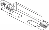 D-GB14-2 , 1-fase centrale voeding, zwart