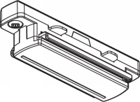 D-GB21-2 , 1-fase rechte connector, zwart