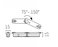 652-0030300001 , Volare Flex Connectoren Chroom