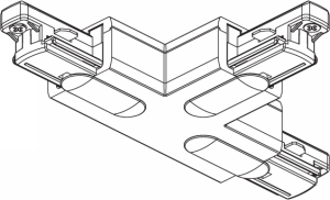 GlobalNo,D-GB36-2,1-fase T-voeding, rechts-rechts, zwart