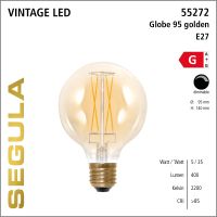 SG-55272 , LED Globe 95 golden