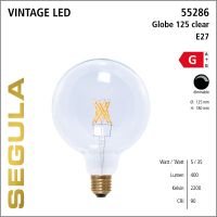 SG-55286 , LED Globe 125 clear