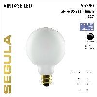 SG-55290 , LED Globe 95 satin-finished