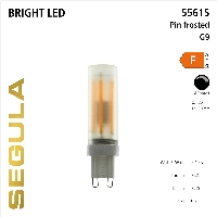 SG-55615 , LED G9 Pin 3,0W 2200K frosted