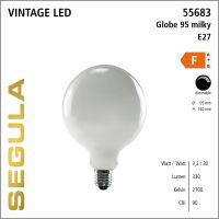 SG-55683 , LED Globe 95 milky