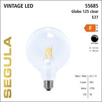 SG-55685 , LED Globe 125 clear
