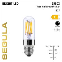 SG-55802 , LED Tube High Power clear